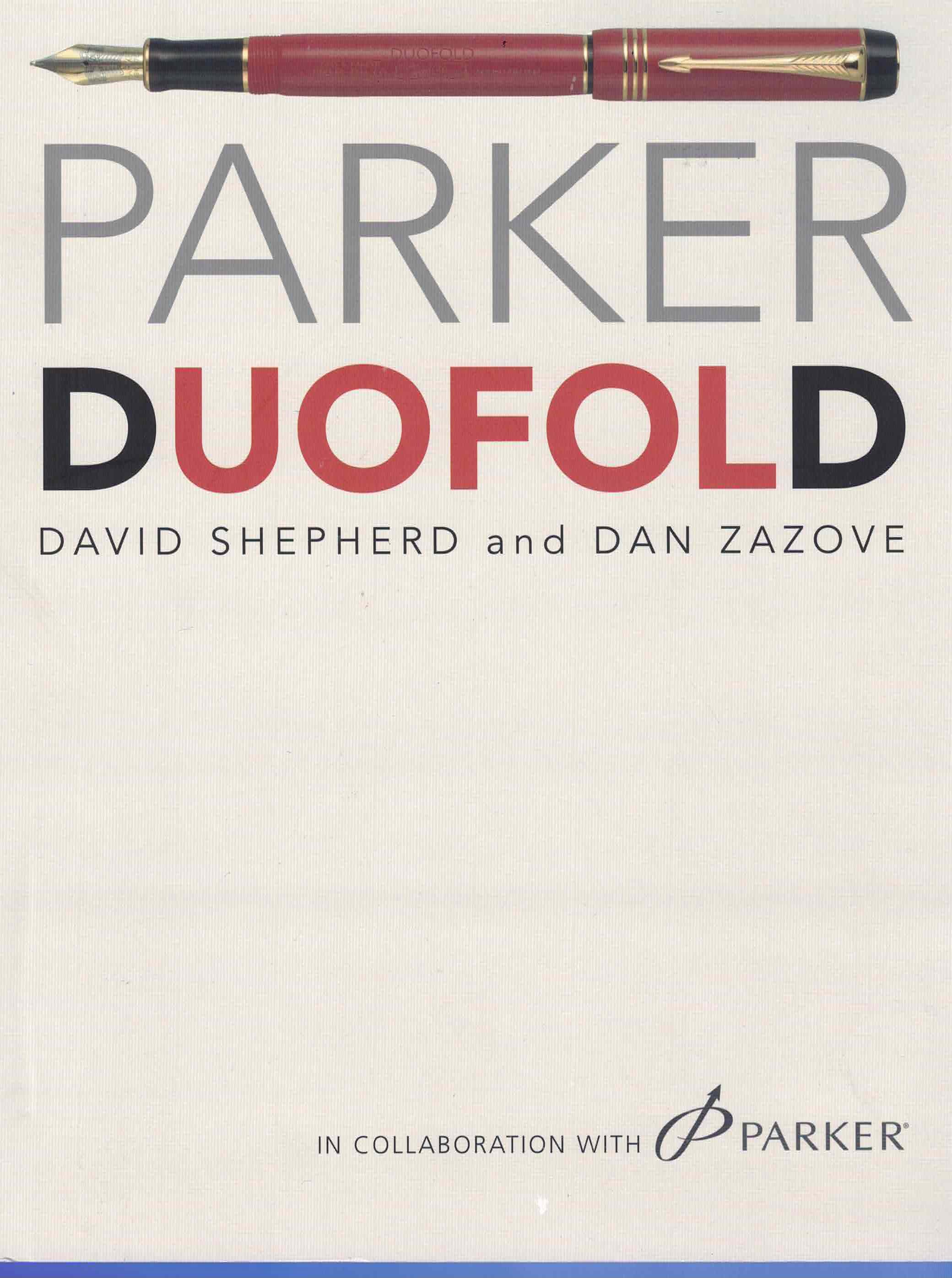 Parker Duofold Reference Book (David Shepherd and Dan Zazove, 2006